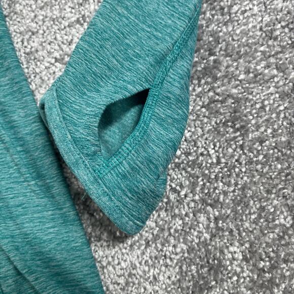 North Face 1/4 Zip Pullover Womens Large Performance Stretch Hiking Teal - Picture 6 of 14